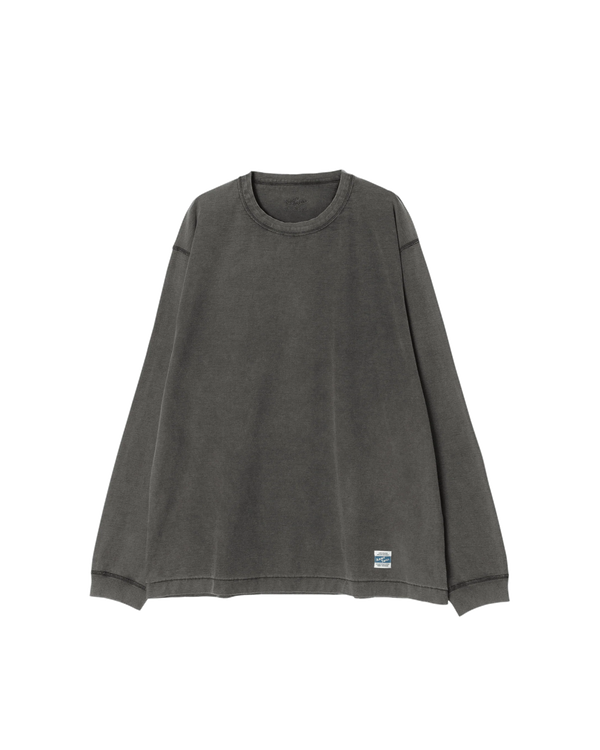 ARMY TWILL - BACKJERSEY LS TEE POWDER - CHARCOAL