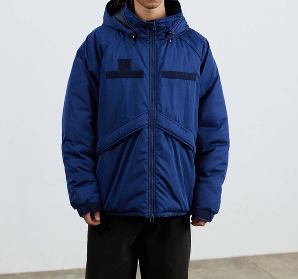 ARMY TWILL - PE WEATHER PADDING JACKET - BLUE