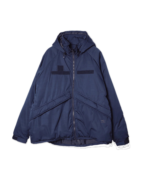 ARMY TWILL - PE WEATHER PADDING JACKET - BLUE