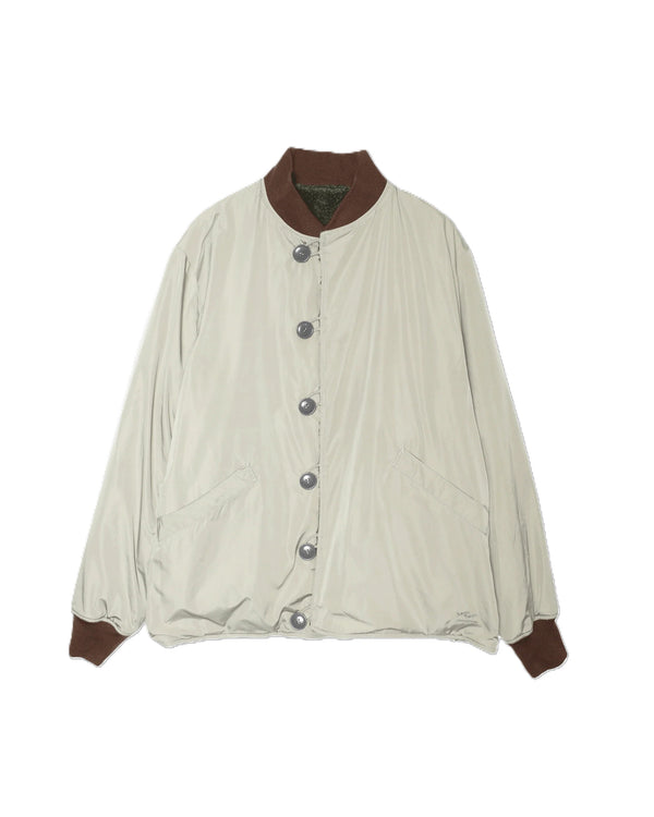 ARMY TWILL - PE WEATHER REVERSIBLE BLOUSON - GRAY