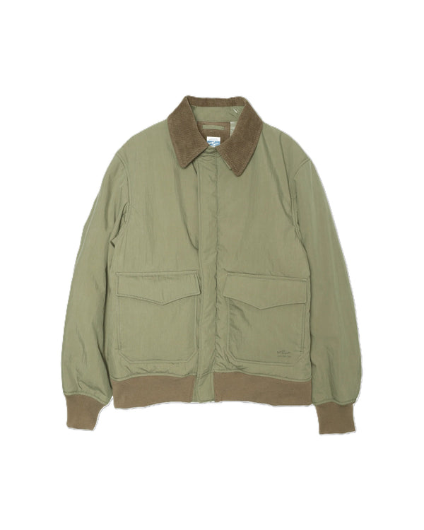 ARMY TWILL - COTTON NYLON BLOUSON - KHAKI