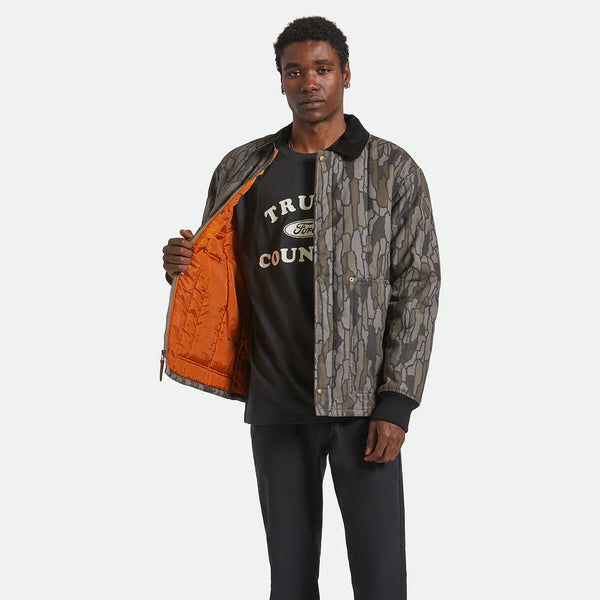 BRIXTON -BUILDERS RANCH JKT - BARK CAMO