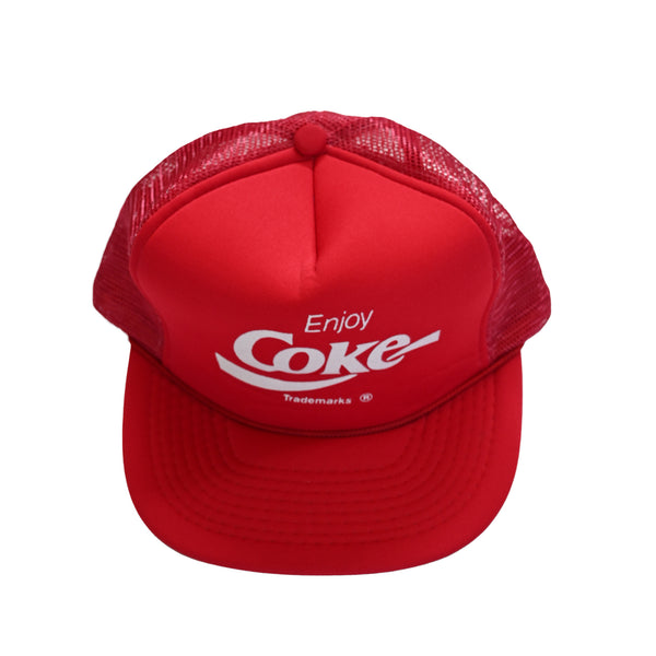 COKA COLA LOGO CAP  -  RED