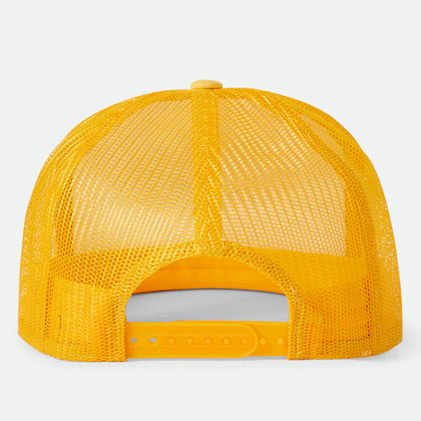 BRIXTON - COLLINS NP HP TRUCKER HAT-YELLOW/WHITE/YELLOW