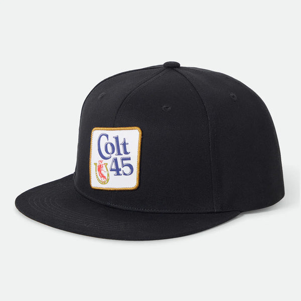 BRIXTON - COLT 45 X MP SNAPBACK - BLACK