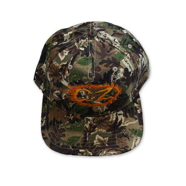 CYCLE ZOMBIES - CZ LOGO CAP  -  CAMOUFLAGE PATTERN