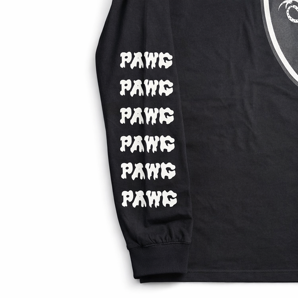 PAWG -  HORROR PAWGERS  L/S TEE - BLACK