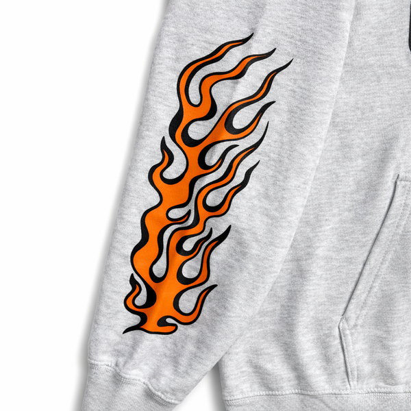 PAWG×BEWARE CHOPPER - PARKA - ASH GRAY / ORANGE