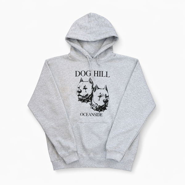 DOGHILL KUSTOMS - OG  NEW LOGO HOODIE - GRAY
