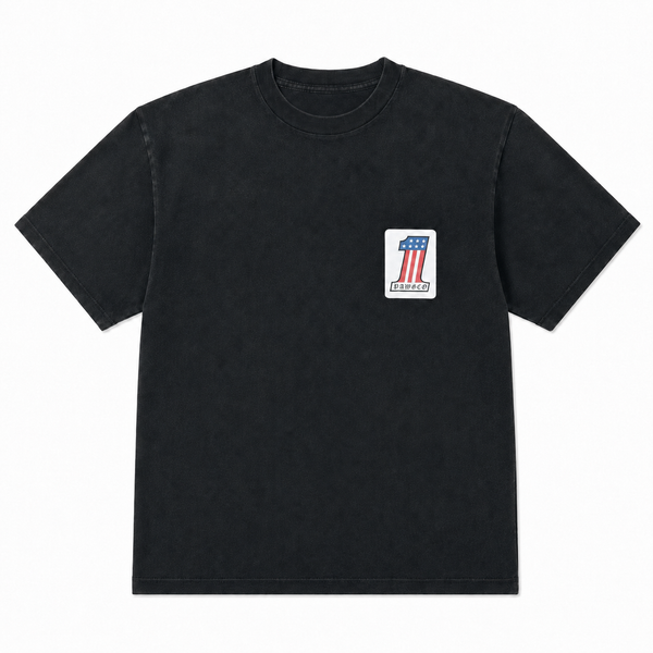 PAWG - WHAT IS NO.1 FOR YOU ? TEE - FADED BLACK
