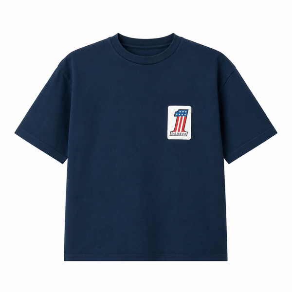 PAWG - WHAT IS NO.1 FOR YOU ? TEE - FADED NAVY