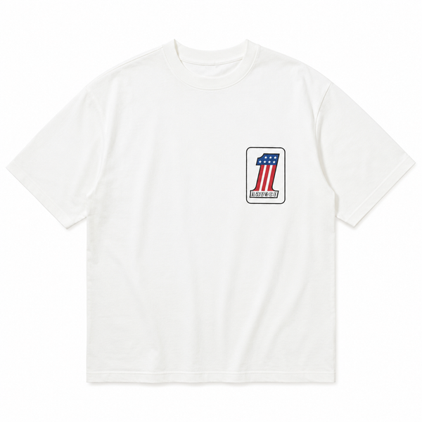 PAWG - WHAT IS NO.1 FOR YOU ? TEE - FADED WHITE
