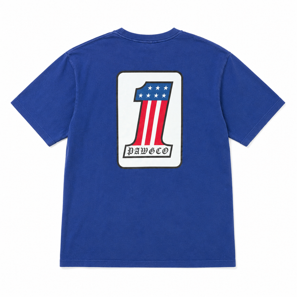 PAWG - WHAT IS NO.1 FOR YOU ? TEE - FADED PURPLE