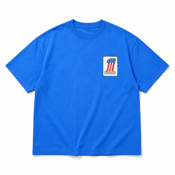 PAWG - WHAT IS NO.1 FOR YOU ? TEE - FADED BLUE