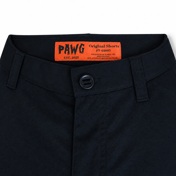 PAWG - ORIGINAL C/S SHORTS - BLACK