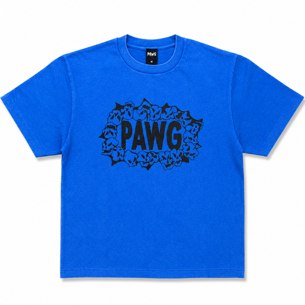 PAWG - HWY Skulls TEE - Faded Royal