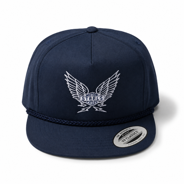 STEELS -  MOTOR LOGO CAP- NAVY