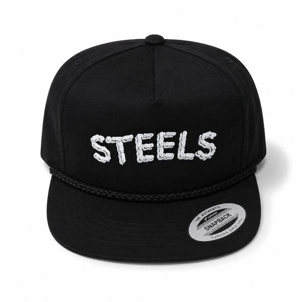 STEELS -   LOGO CAP - BLACK