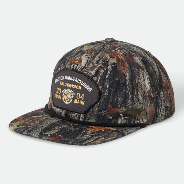 BRIXTON - DIVISION NP MP SNAPBACK - TREE CAMO