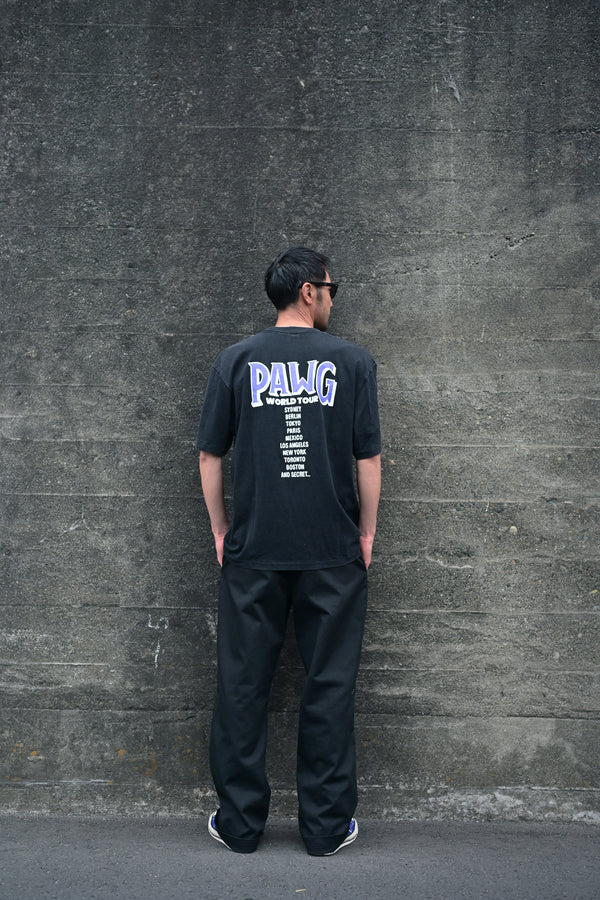 PAWG - WORLD TOUR TEE - BLACK
