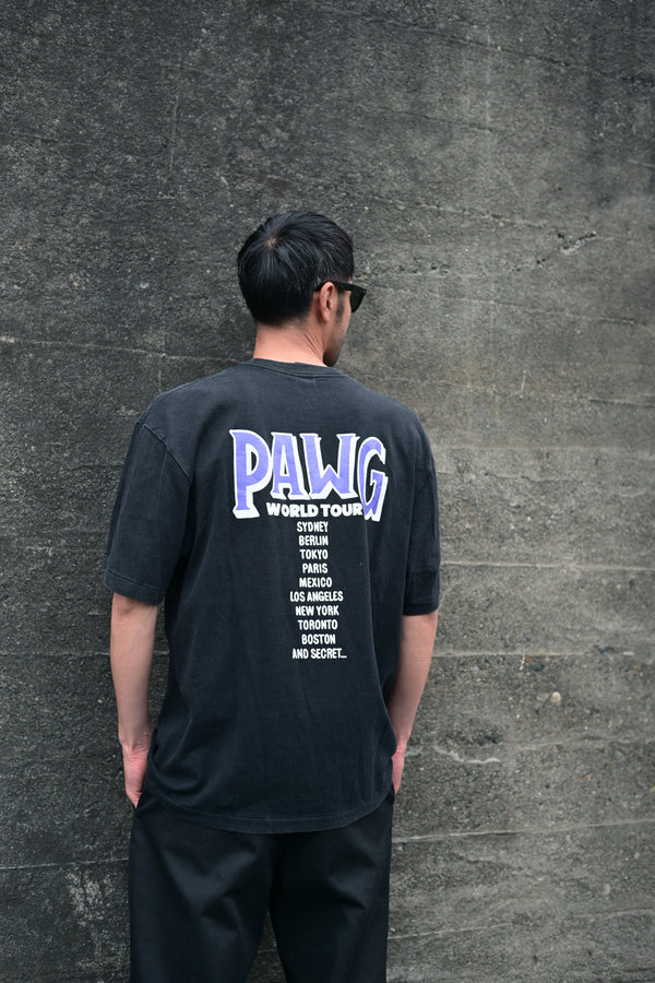 PAWG - WORLD TOUR TEE - BLACK