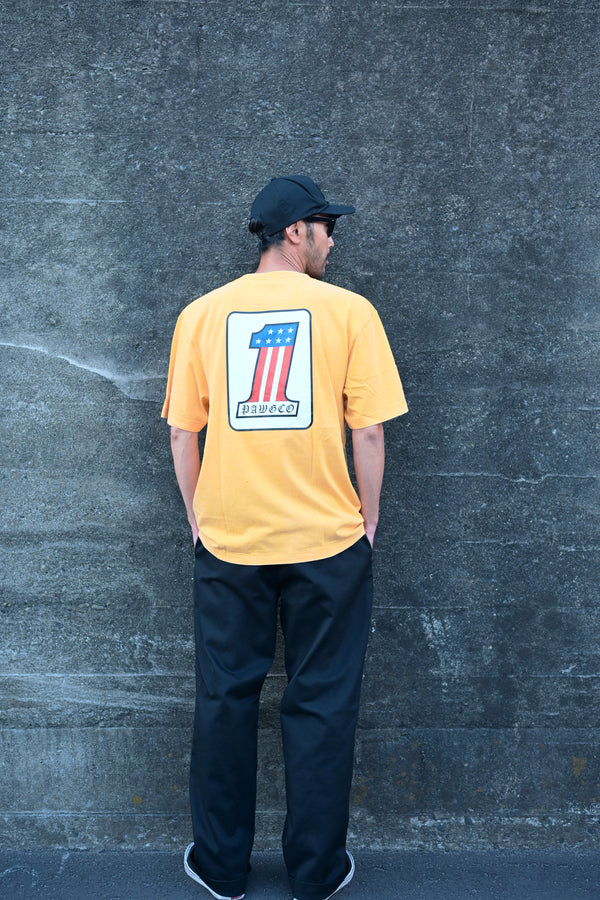 PAWG - WHAT IS NO.1 FOR YOU ? TEE - FADED YELLOW