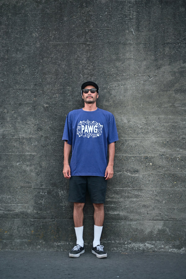 PAWG - HWY Skulls TEE - Faded Purple