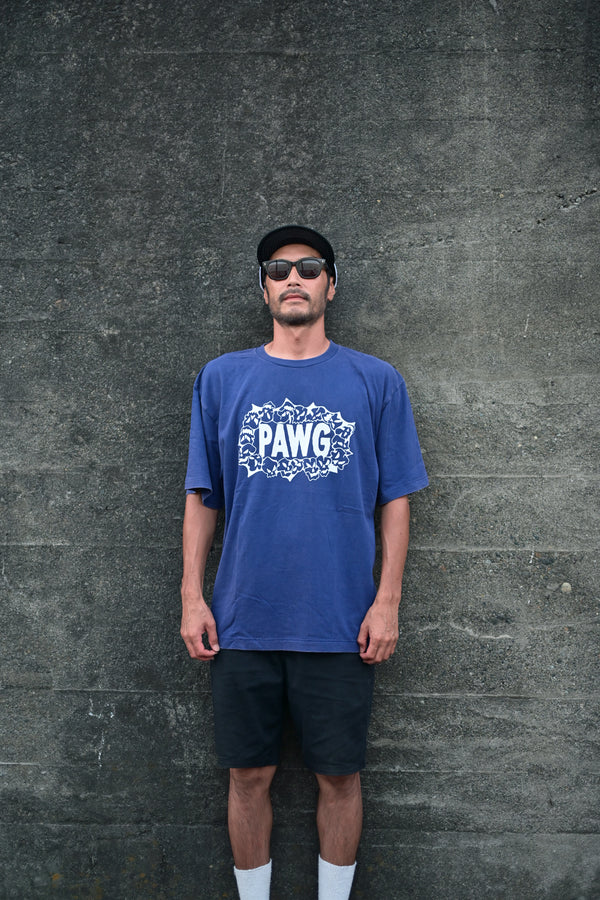 PAWG - HWY Skulls TEE - Faded Purple