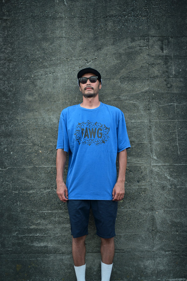 PAWG - HWY Skulls TEE - Faded Royal