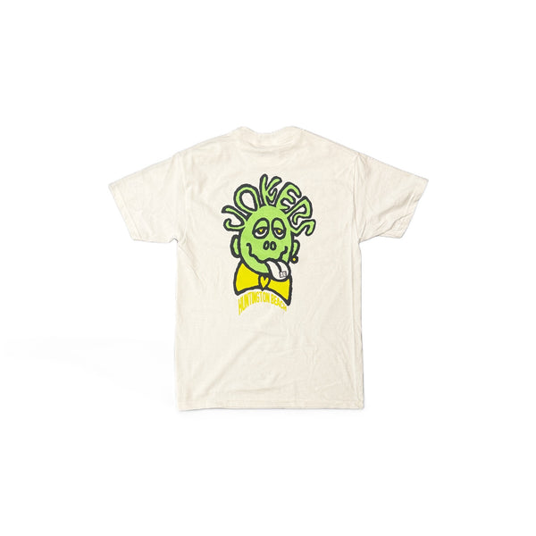 JOKERS'S SKATE SHOP - JOKERS GROSSO TEE - GREEN x YELLOW