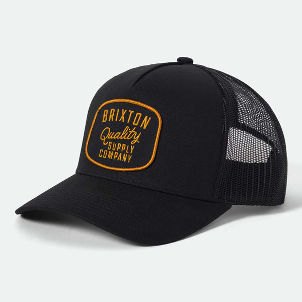 BRIXTON - HUBAL C NP MP TRUCKER HAT - BLACK