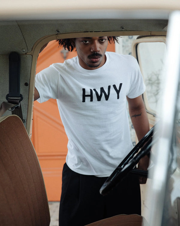 HWY - ARMY TEE - WHITE