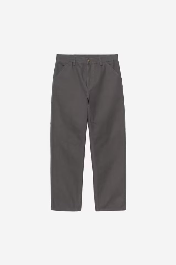 Carhartt WIP - SINGLE KNEE PANT - GRAPHITE RINSED