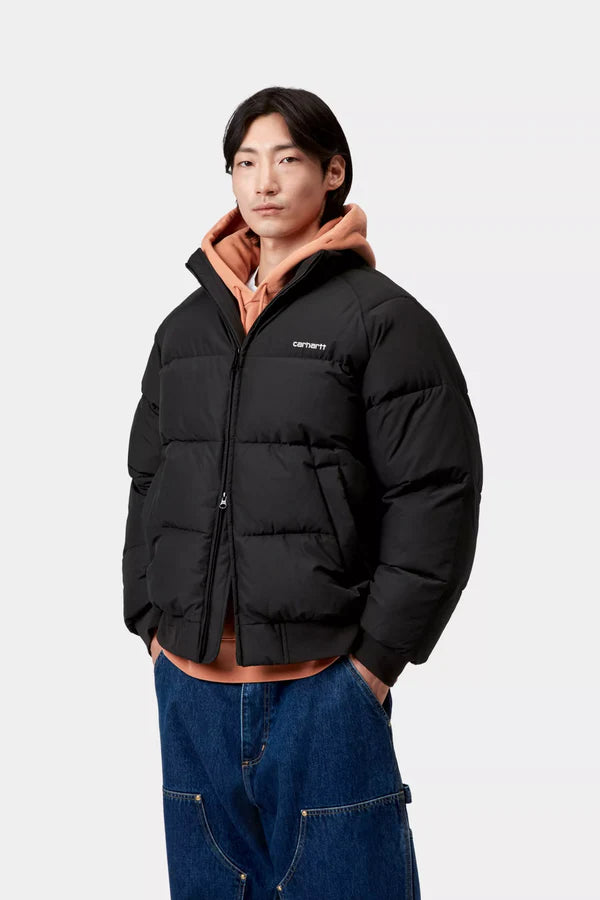 Carhartt WIP - NEBRASKA JACKET - BLACK / WHITE