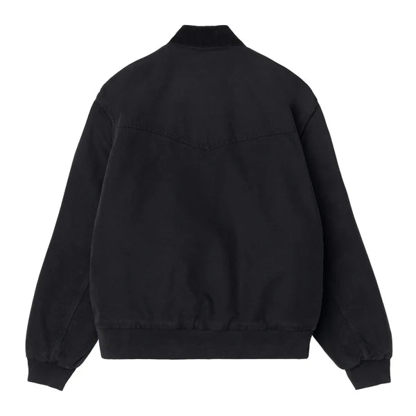 Carhartt WIP - OG SANTANA FE JACKET - BLACK-BLACK STONE CANVAS