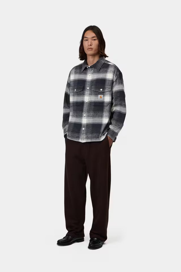 Carhartt WIP - L/S ESTERSON SHIRT - ESTERSON CHECK, DARK NAVY