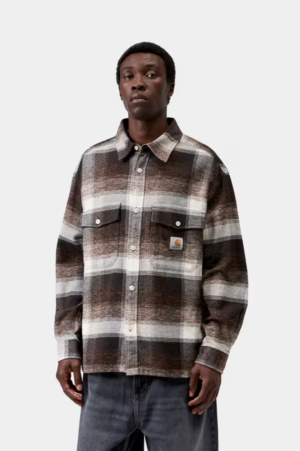 Carhartt WIP - L/S ESTERSON SHIRT - ESTERSON CHECK, TOBACCO