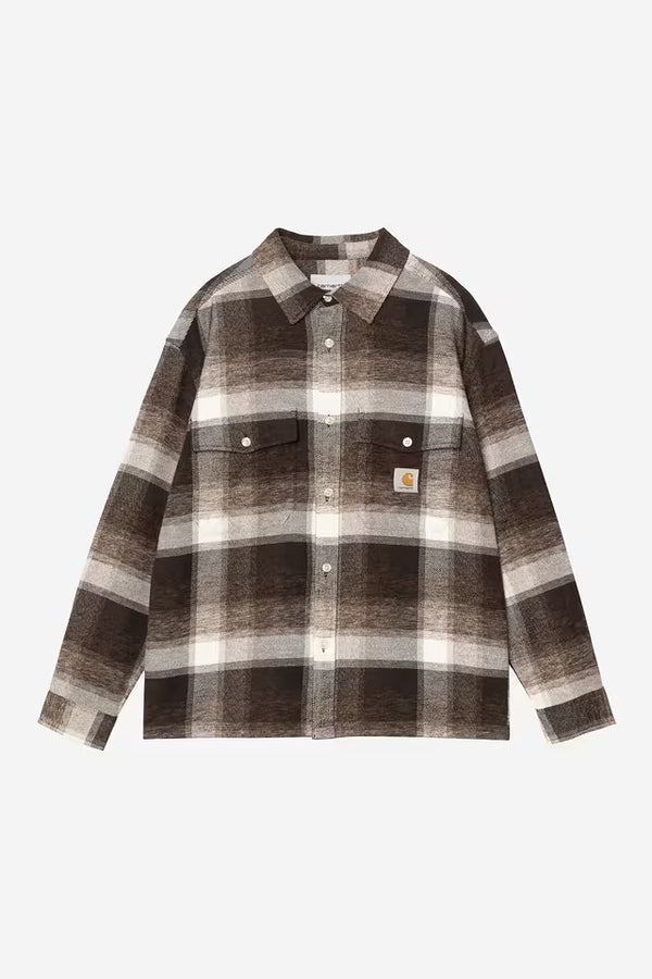 Carhartt WIP - L/S ESTERSON SHIRT - ESTERSON CHECK, TOBACCO
