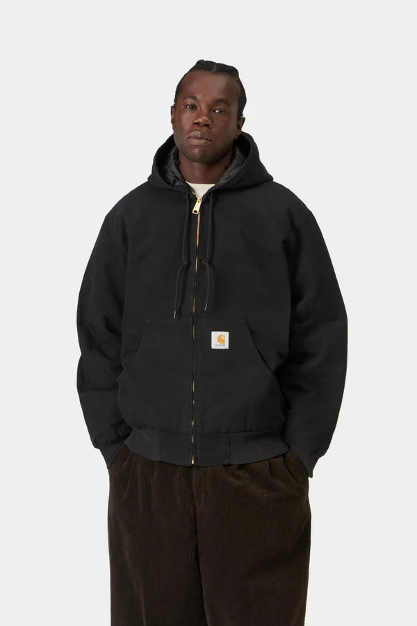 Carhartt WIP - OG ACTIVE JACKET - BLACK STONE CANVAS