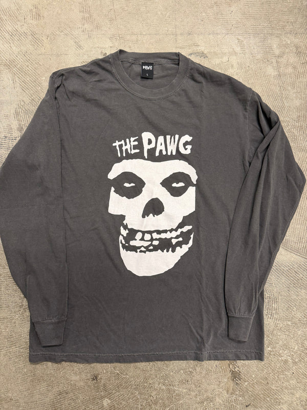 PAWG - THE PAWG L/S TEE -FADED BLACK