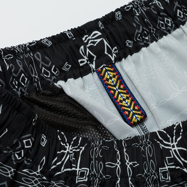 BEACHED DAYS × BLUCO - EASY SHORTS - CACTUS BLACK