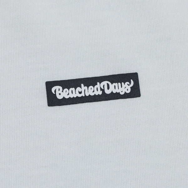 BEACHED DAYS × BLUCO - FUNCTIONAL SIDE POCKET TEE - WHITE