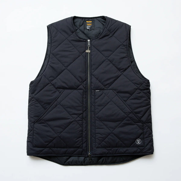 BEACHED DAYS × BLUCO - NYLON VEST - BLACK