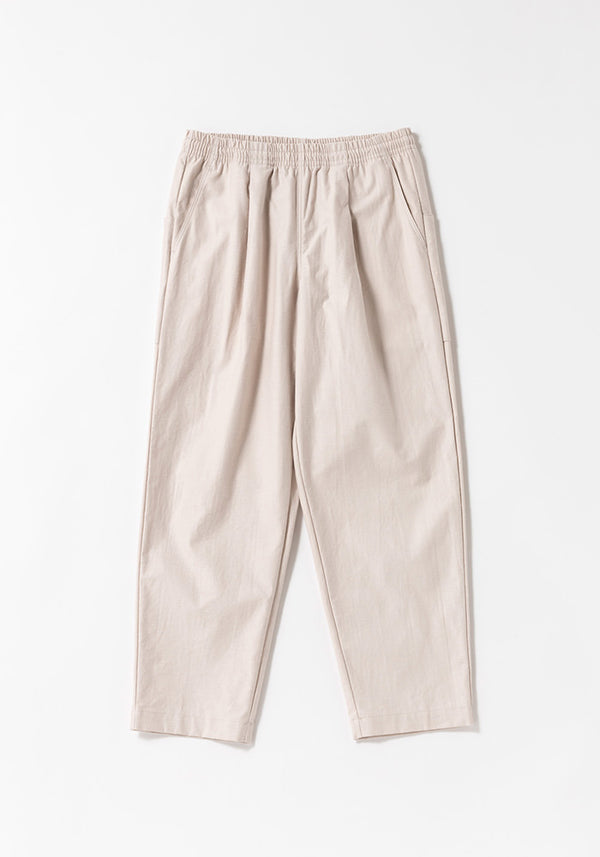 JACKMAN - Back Nep Umps Pants - Rosin White