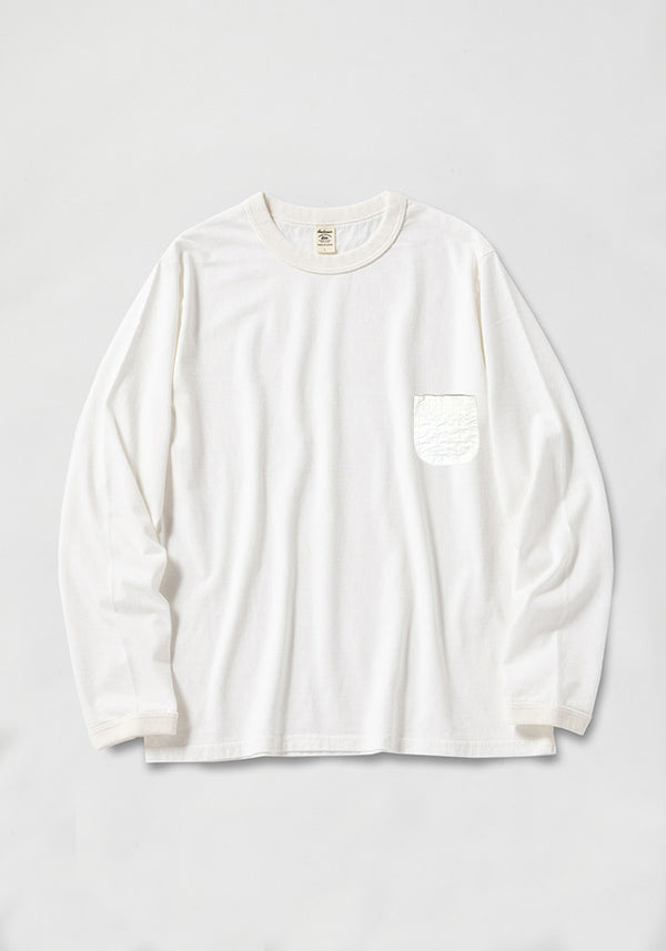 JACKMAN - QLT POCKET LS T-SHIRTS - WHITE