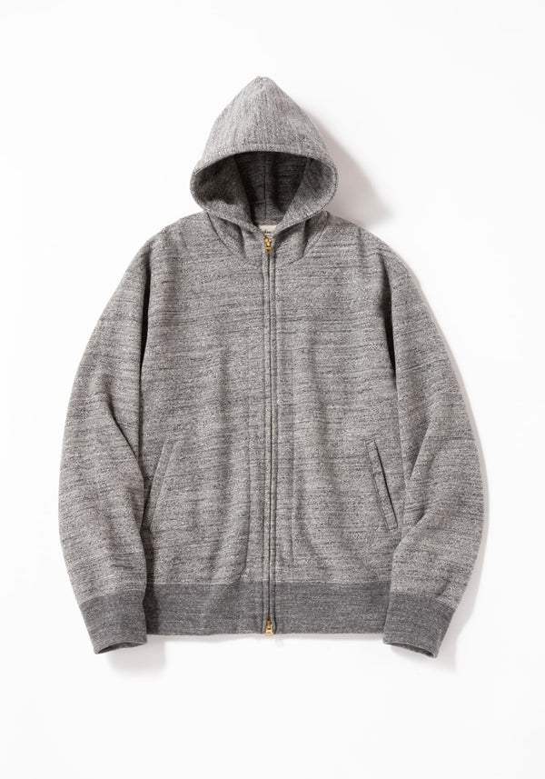 JACKMAN - GG SWEAT PARKA - HEATHER CHARCOAL