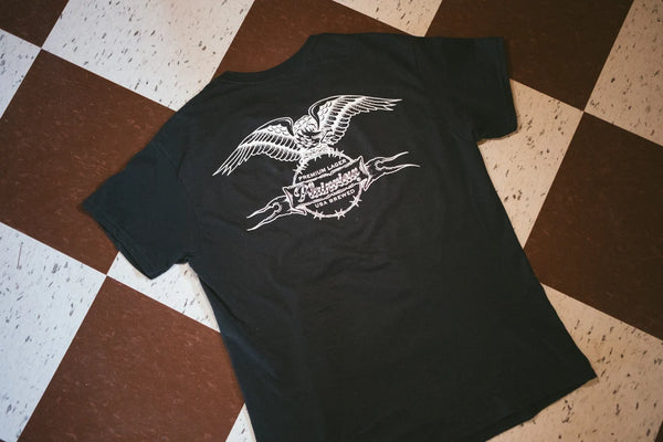PLAINVIEW BEER - PLAINVIEW BEER PERCH T-SHIRT - BLACK