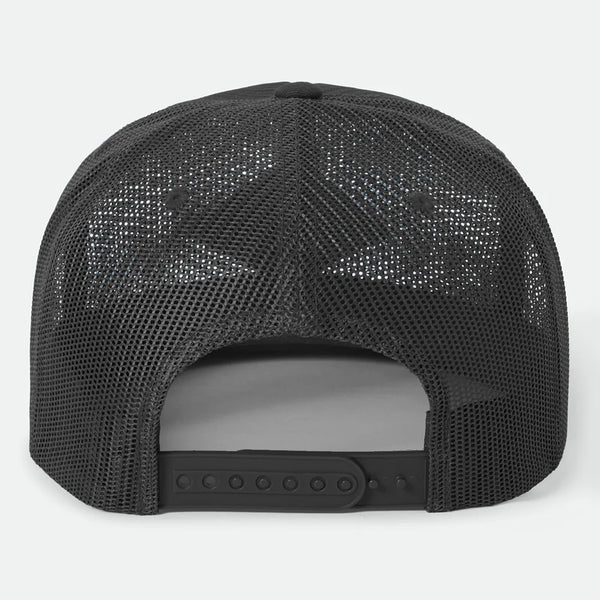 BRIXTON - LEAPER MP ALL MESH TRUCKER HAT - BLACK