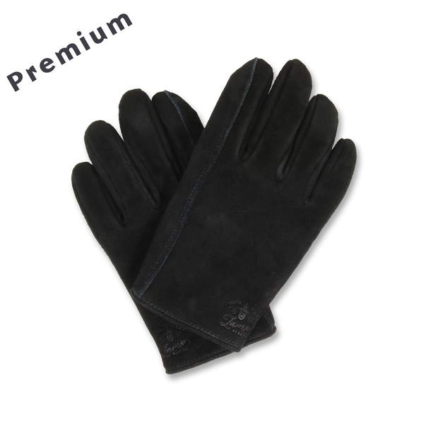 Lamp gloves - Premium Line Mid - Black Suede