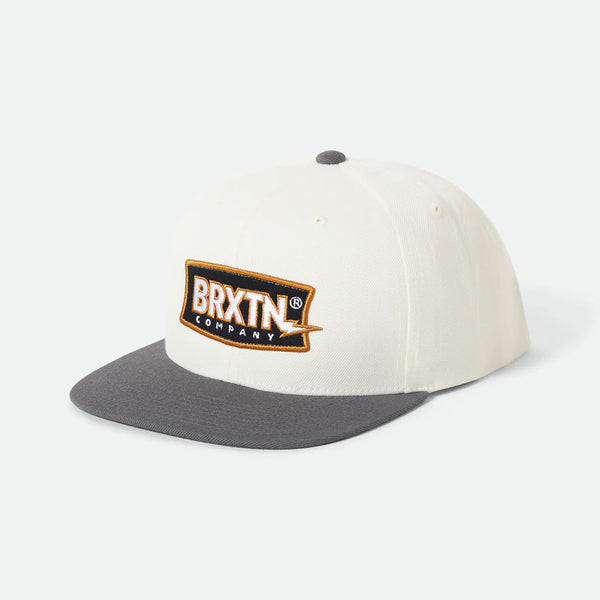 BRIXTON - LIGHTNING MP SNPK - OFF WHITE-CHARCOAL